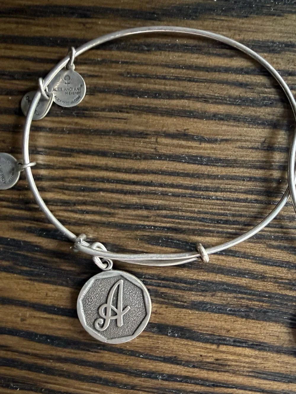 Alex & Ani Bracelet letter A